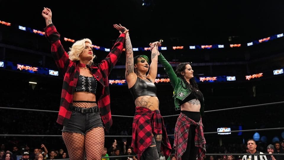 New Women’s Faction in AEW Officially Named “The Outcasts”