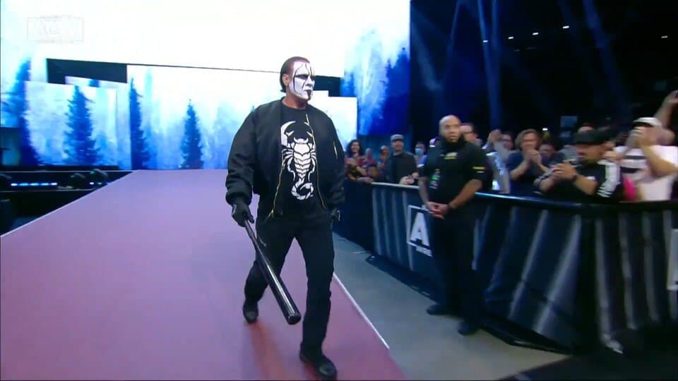 Sting Makes Surprise Return on AEW Dynamite