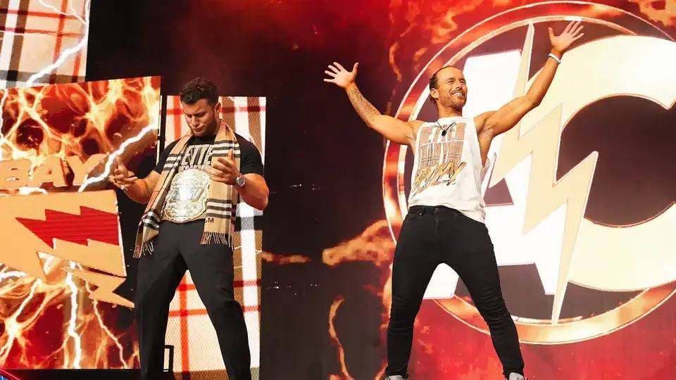 MJF and Adam Cole Challenge Aussie Open for the ROH Tag Team Titles at AEW All In London