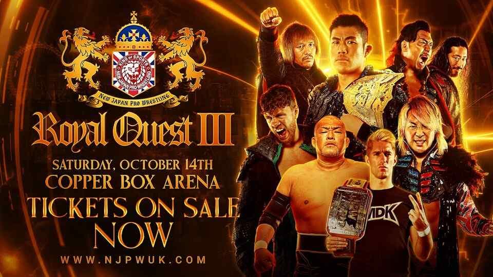 NJPW Announces Royal Quest III Broadcast Details, Set to Air on RevPro on Demand