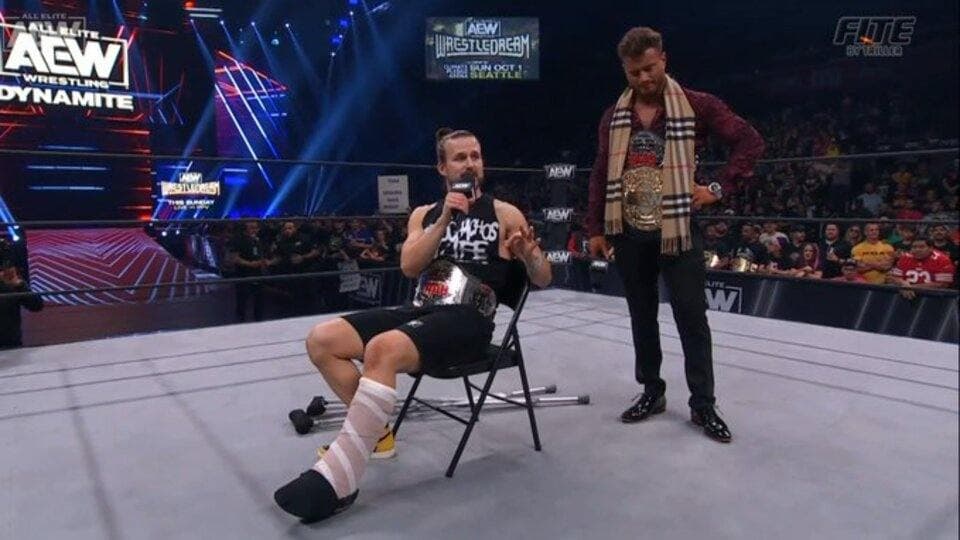 Adam Cole Undergoes First Ankle Surgery