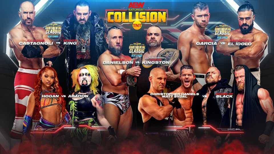 AEW Collision Results, Dec 2: Bryan Danielson Returns, Continental Classic Blue League Matches