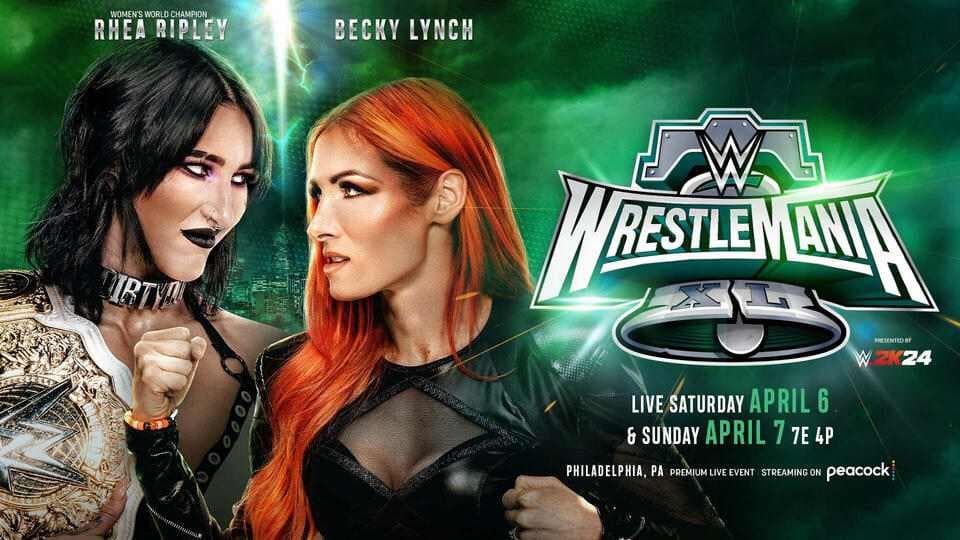 Rhea Ripley (c) vs. Becky Lynch: WWE Women’s World Championship Match Made Official for WrestleMania XL