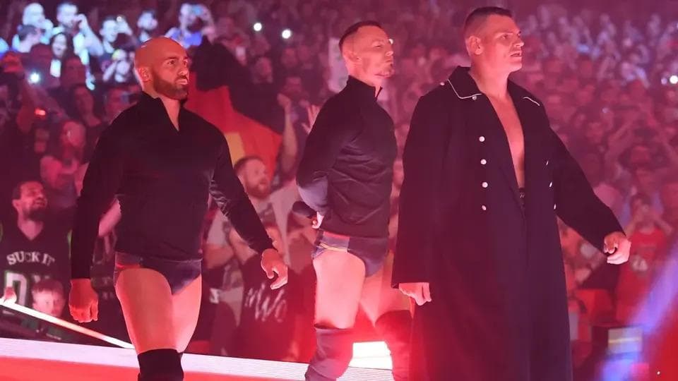 Giovanni Vinci Officially Out of Imperium Following Draft on WWE Raw