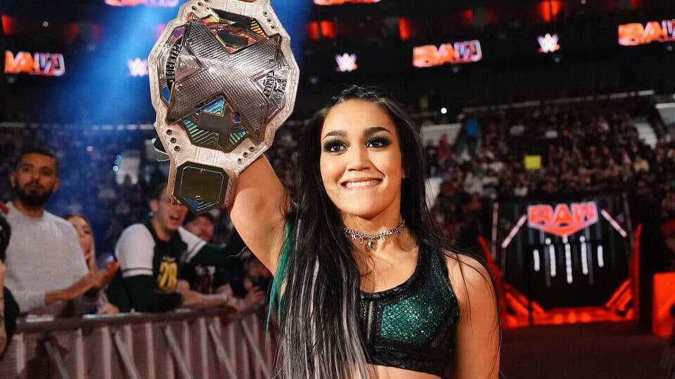 NXT Women’s Champion Roxanne Perez Appears on WWE Raw After WrestleMania