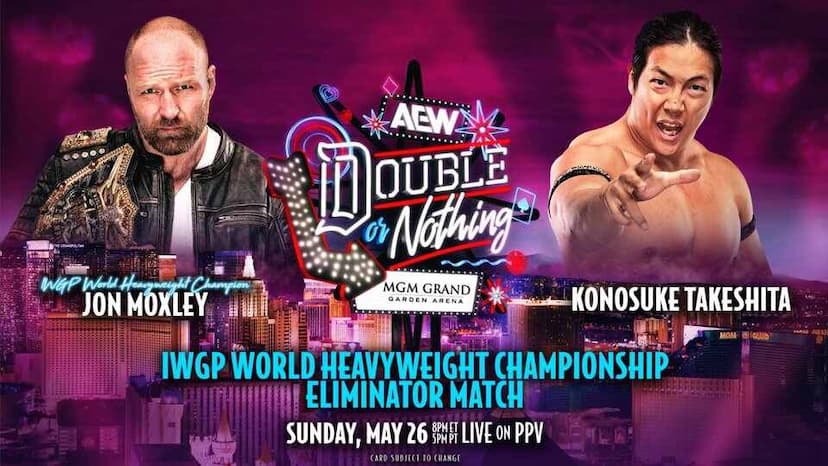 IWGP World Title Eliminator Match Added to AEW Double Or Nothing 2024