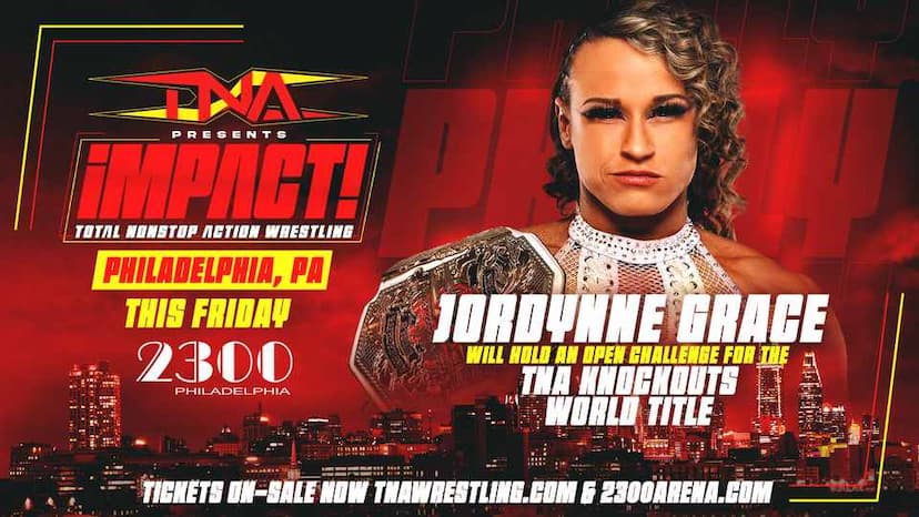 Jordynne Grace Set to Issue Open Challenge for TNA Knockouts Title in Philadelphia