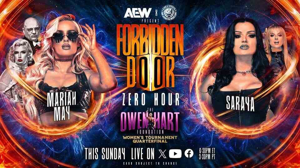 Two More Matches Announced for AEW x NJPW Forbidden Door Zero Hour