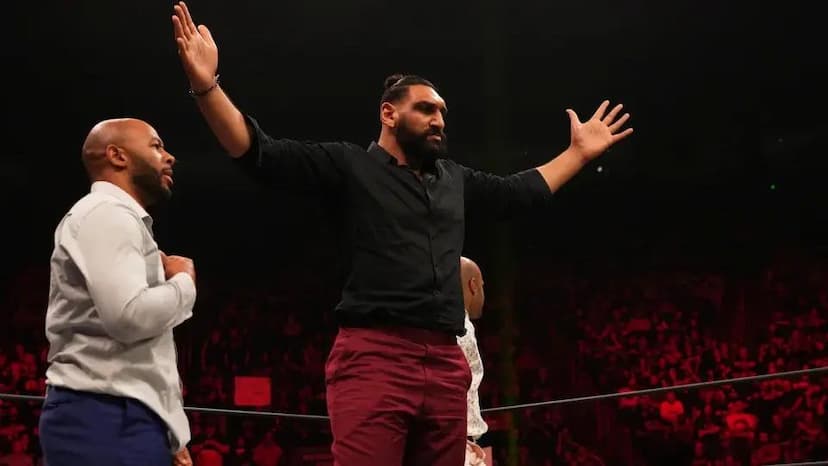 Satnam Singh Moved to the Broadcast Team Section of AEW’s Roster Page