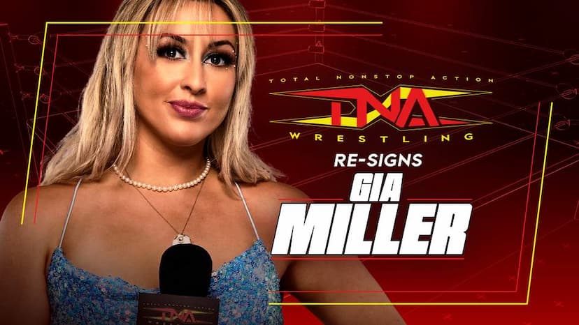 Gia Miller Re-Signs With TNA Wrestling