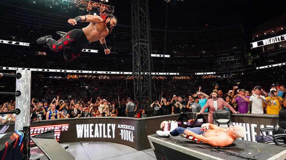 Jacob Fatu Seemingly Suffers Injury at WWE SummerSlam 2024