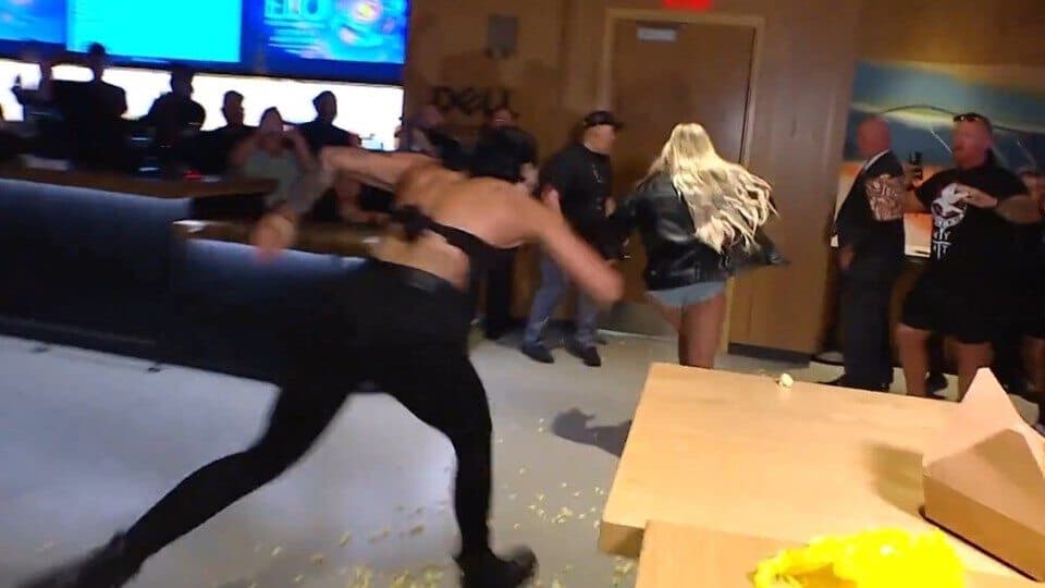WWE Fans Share Footage of Liv Morgan and Rhea Ripley Following Raw