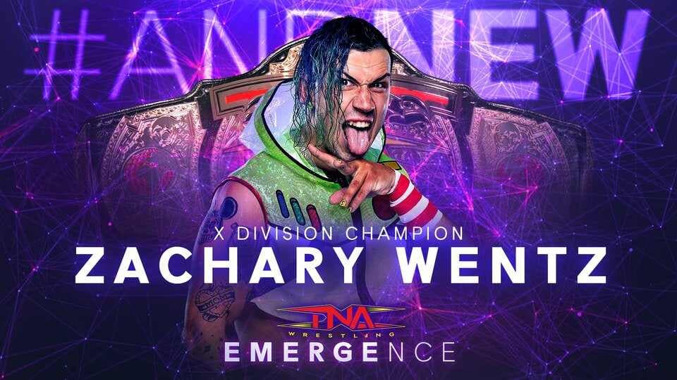 Zachary Wentz Wins TNA X-Division Championship at Emergence