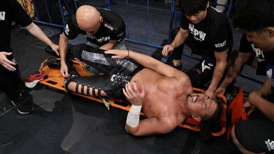Jake Lee Suffers Right Knee Injury at NJPW Road to Destruction