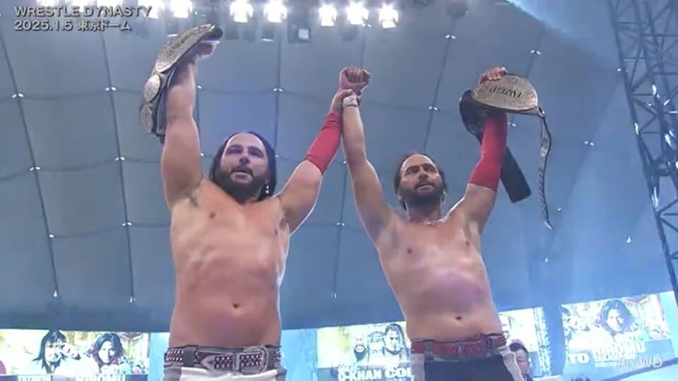 The Young Bucks Capture IWGP Tag Team Titles at Wrestle Dynasty