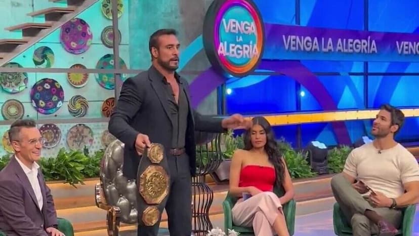 Alberto Del Río Sparks Chaos on Live TV, Attacks Staffer and Mocks Vikingo Ahead of AAA Showdown