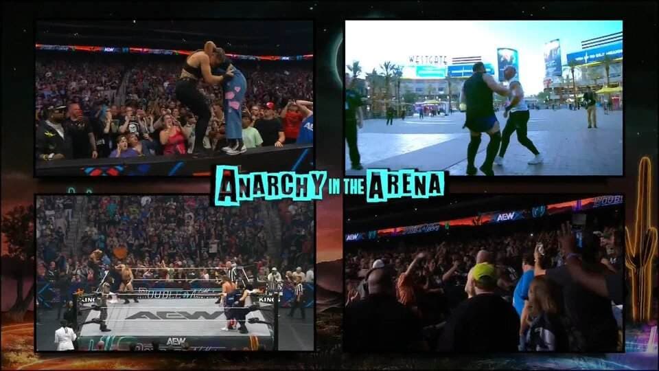 Chaos Reigns as Swerve Strickland’s Team Wins Brutal Anarchy in the Arena Match at AEW Double or Nothing