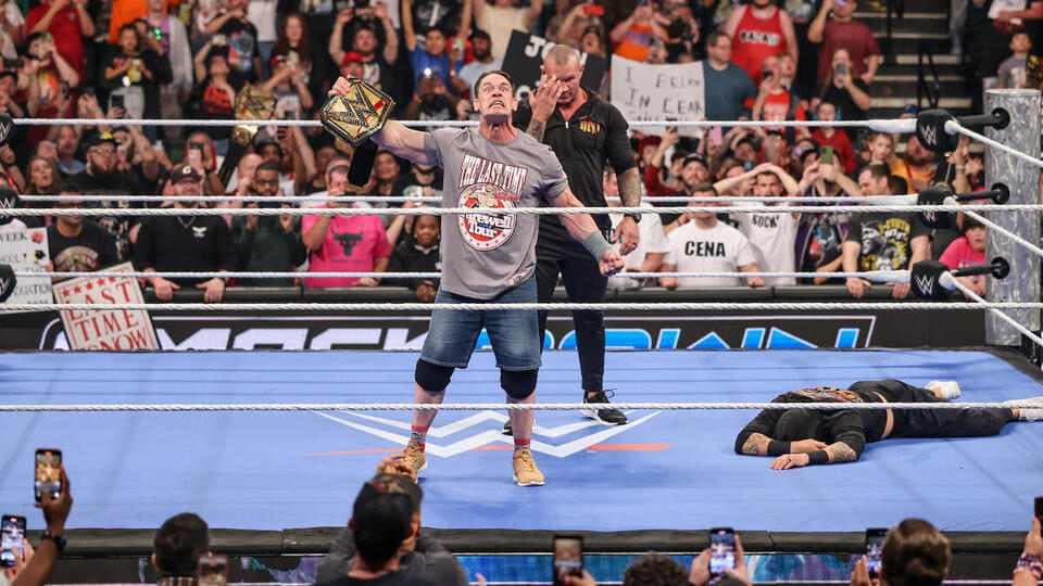 John Cena Takes Major Shots at Randy Orton and His Family; Hit With an RKO on WWE SmackDown