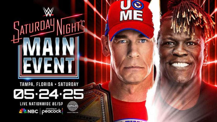 R-Truth vs. John Cena Officially Announced for WWE Saturday Night’s Main Event (5/24)