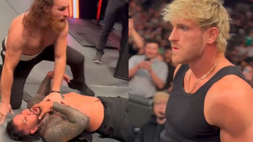 Logan Paul Attacks Jey Uso After WWE RAW Goes Off the Air