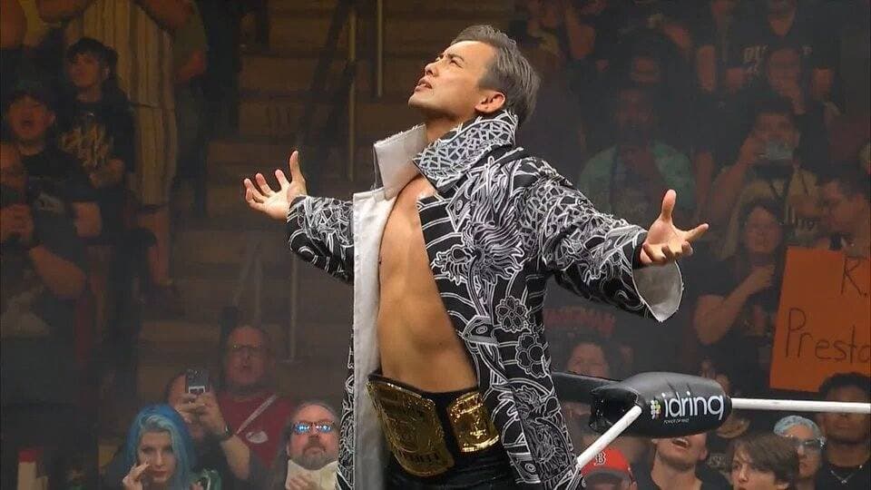 Kazuchika Okada Retains AEW Continental Title Against Mike Bailey at Double or Nothing 2025