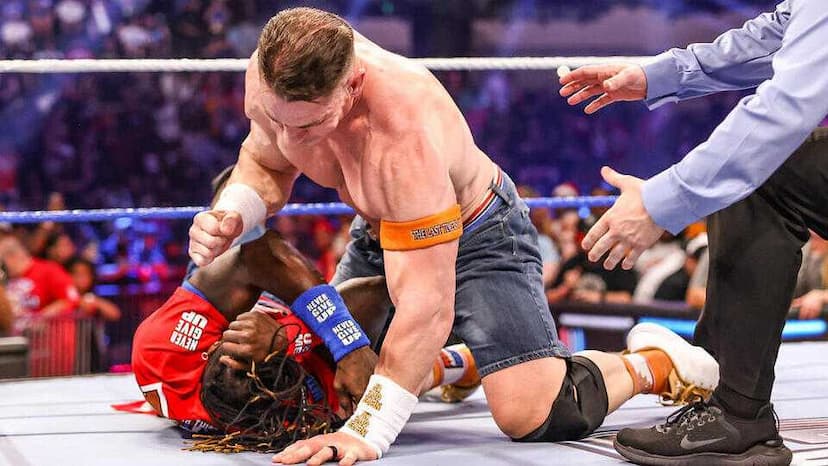 John Cena Defeats R-Truth, Attacks Him After the Match at WWE Saturday Night’s Main Event