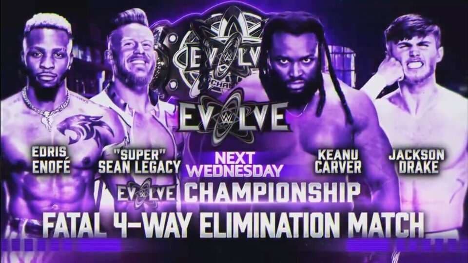 WWE Evolve Set to Crown First Men’s Champion in Fatal Four-Way