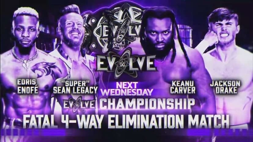 WWE Evolve Set to Crown First Men’s Champion in Fatal Four-Way