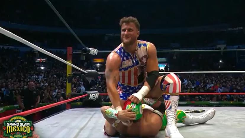 MJF Disgraces Mistico by Unmasking Him at AEW Grand Slam Mexico