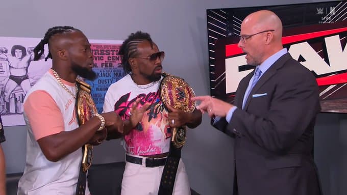 The New Day vs Finn Balor and JD McDonagh For The World Tag Team Championships Made Official For WWE RAW (June 30)