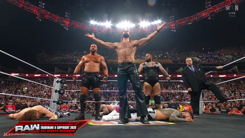 Seth Rollins Wipes Out Jey Uso, CM Punk and Sami Zayn Ahead of WWE Money In The Bank