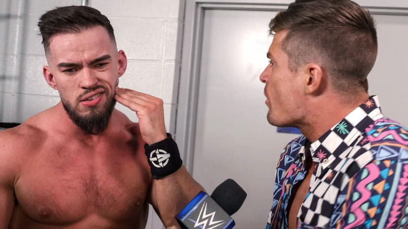 Grayson Waller Walks Out On Austin Theory On WWE RAW