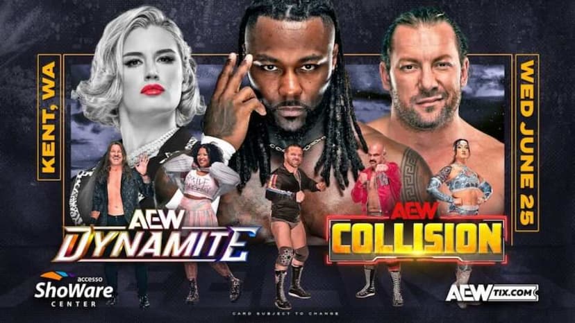 AEW Dynamite Results (Jun 25): All In Texas Build, EVP Titles on the Line?