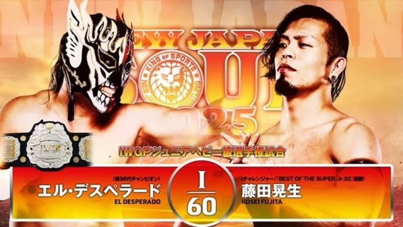 Desperado vs. Fujita Headlines NJPW Soul With Two Title Matches Confirmed for July 6