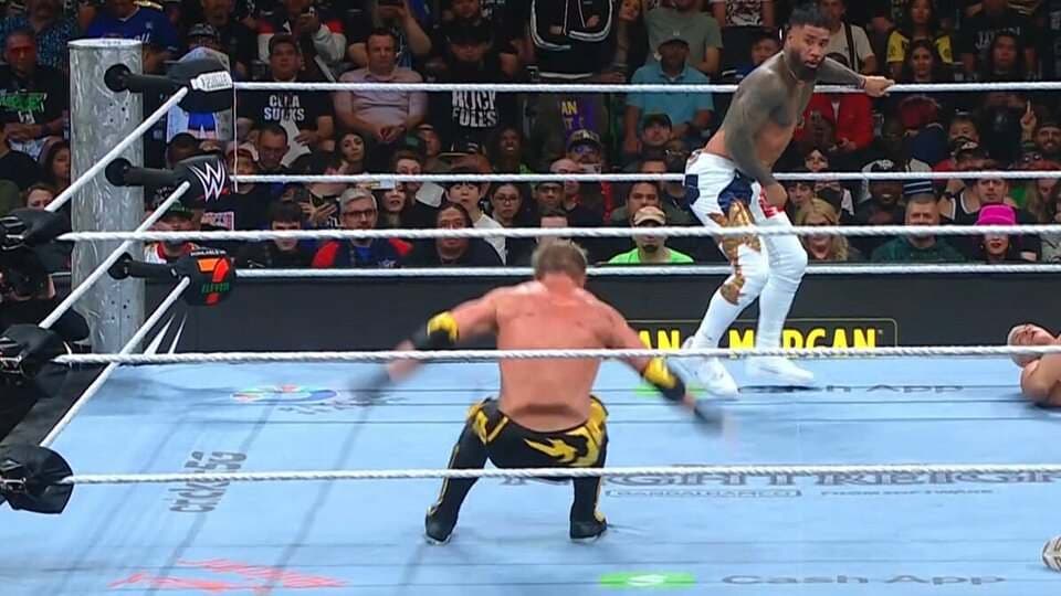 Logan Paul Botches Buckshot Lariat at WWE Money in the Bank