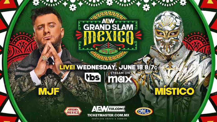 MJF vs. Mistico Set for AEW Grand Slam Mexico