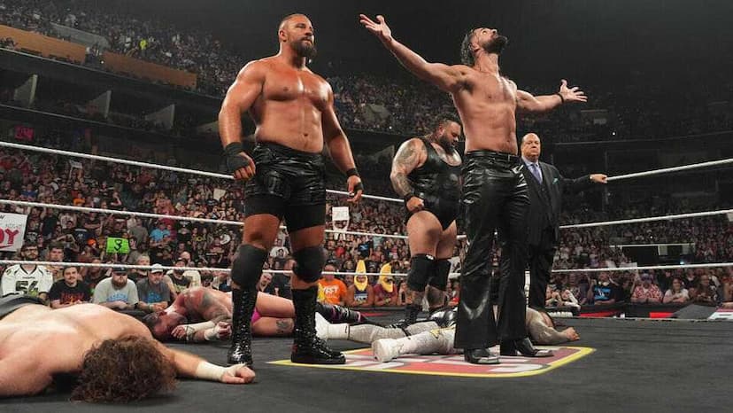 Seth Rollins Wipes Out Jey Uso, CM Punk and Sami Zayn on WWE RAW Ahead of Money In The Bank