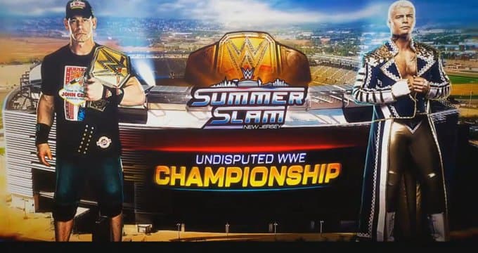 John Cena (c) vs Cody Rhodes Undisputed WWE Championship Match Officially Announced For SummerSlam