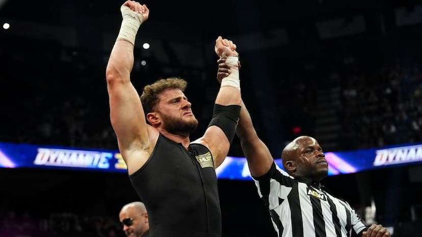 MJF Secures Casino Gauntlet Spot With Four-Way Victory on AEW Dynamite