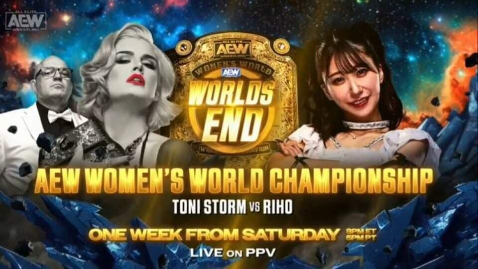 AEW Women’s World Championship Match Added to Worlds End