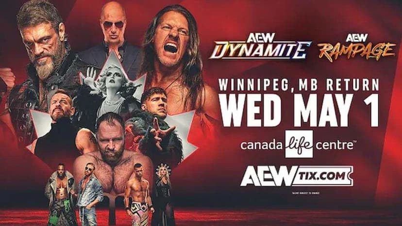 AEW Reschedules Programming Due to NHL Playoffs, Rampage to Air After Dynamite, Collision to Be Skipped This Week