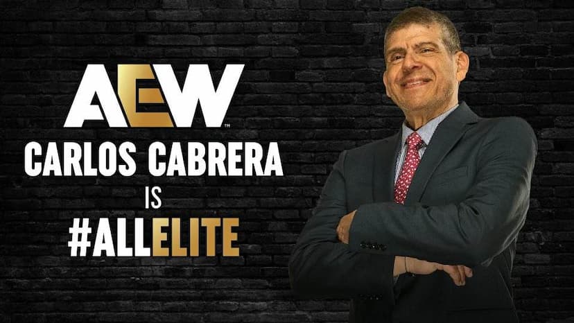 AEW Signs Former WWE Commentator Carlos Cabrera