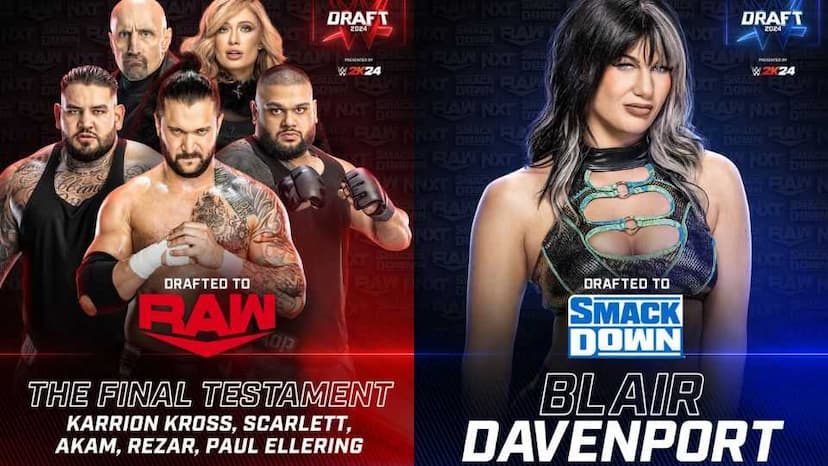 WWE Draft Round 6: The Final Testament Head to Raw, Blair Davenport Promoted to SmackDown
