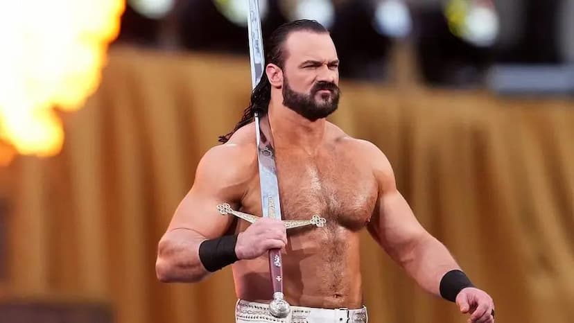 Drew McIntyre Re-Signs With WWE, Presented With Claymore From The Rock