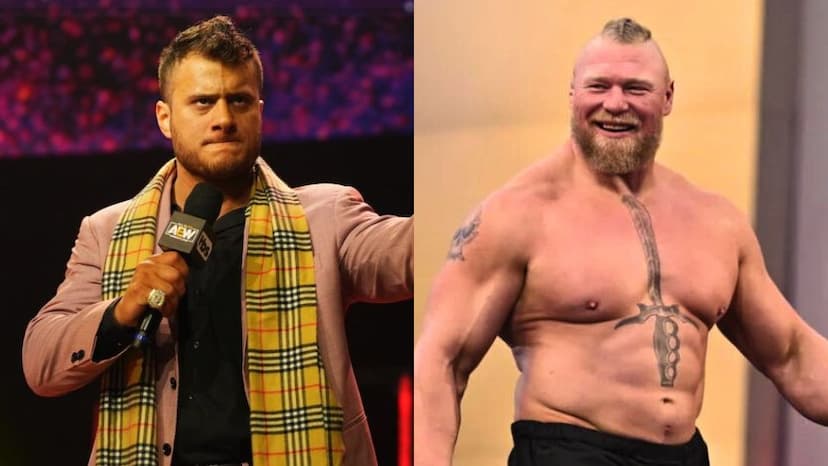 MJF Seemingly Makes Fun of Brock Lesnar During Photo Session With Lesnar Fan
