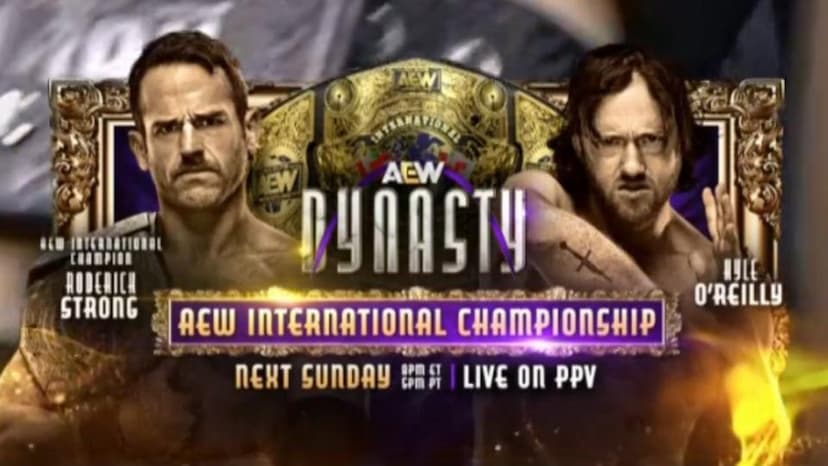 Roderick Strong Attacks Kyle O’Reilly at Battle of the Belts, International Title Match Set for AEW Dynasty 2024