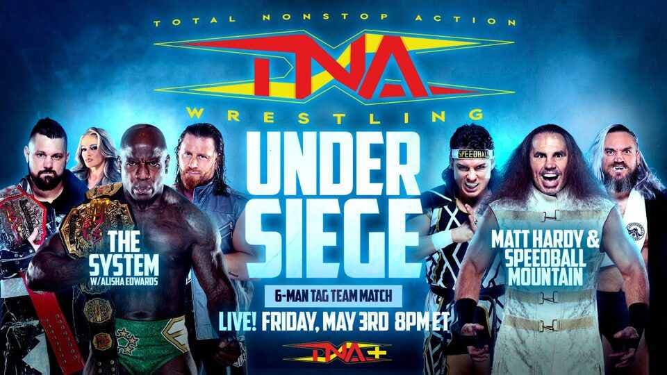 Five Matches Announced for TNA Under Siege
