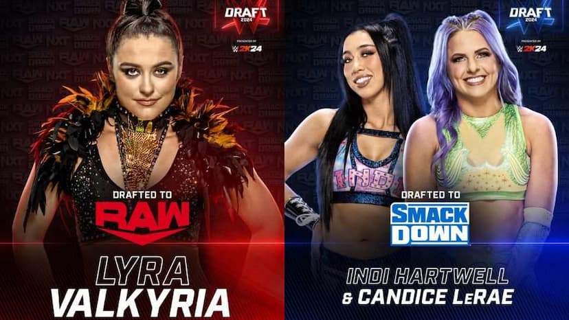 WWE Draft Round 5: Lyra Valkyria Heads to Raw, Candice LeRae and Indi Hartwell Move to SmackDown