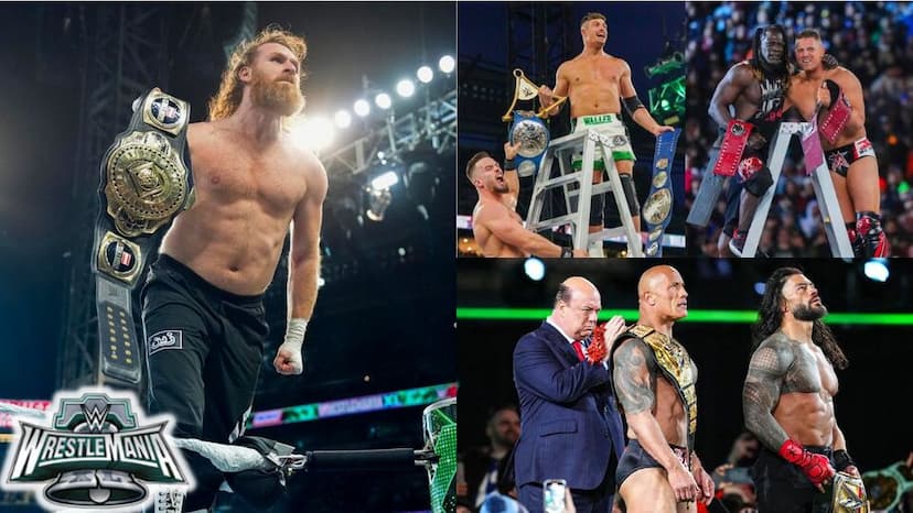 WWE Wrestlemania XL Night One Results: Tag Team Titles Split, New Champions Crowned, Bloodline Rules